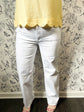 Avery Straight Leg | White