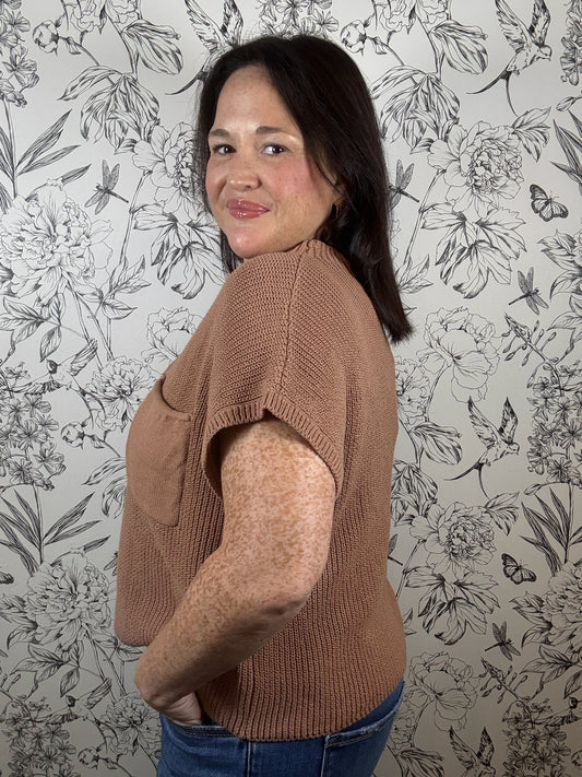 Rosewood Pocket Sweater - Best & Co. Boutique