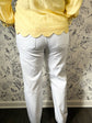 Avery Straight Leg | White