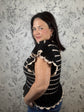 Chic & Classic Stripe Sweater Top - Best & Co. Boutique