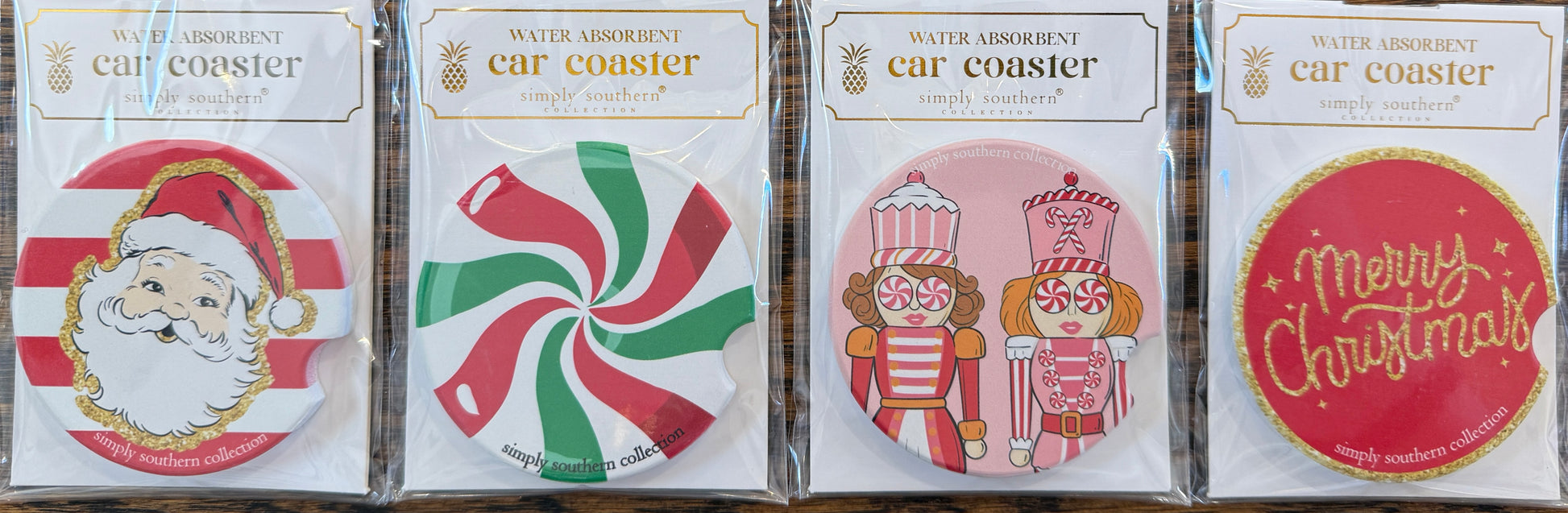 Christmas Car Cup Coaster - Best & Co. Boutique
