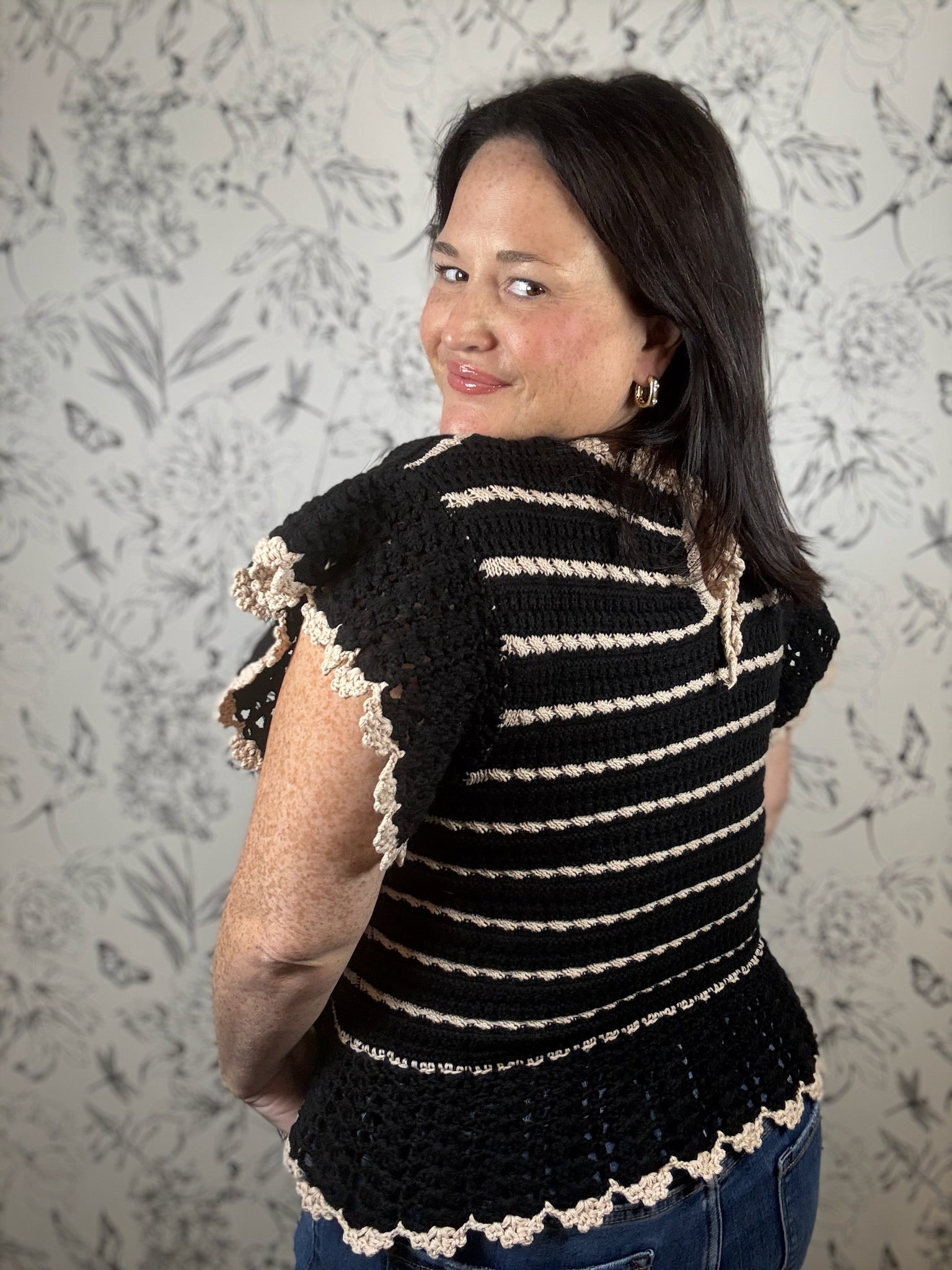 Chic & Classic Stripe Sweater Top - Best & Co. Boutique
