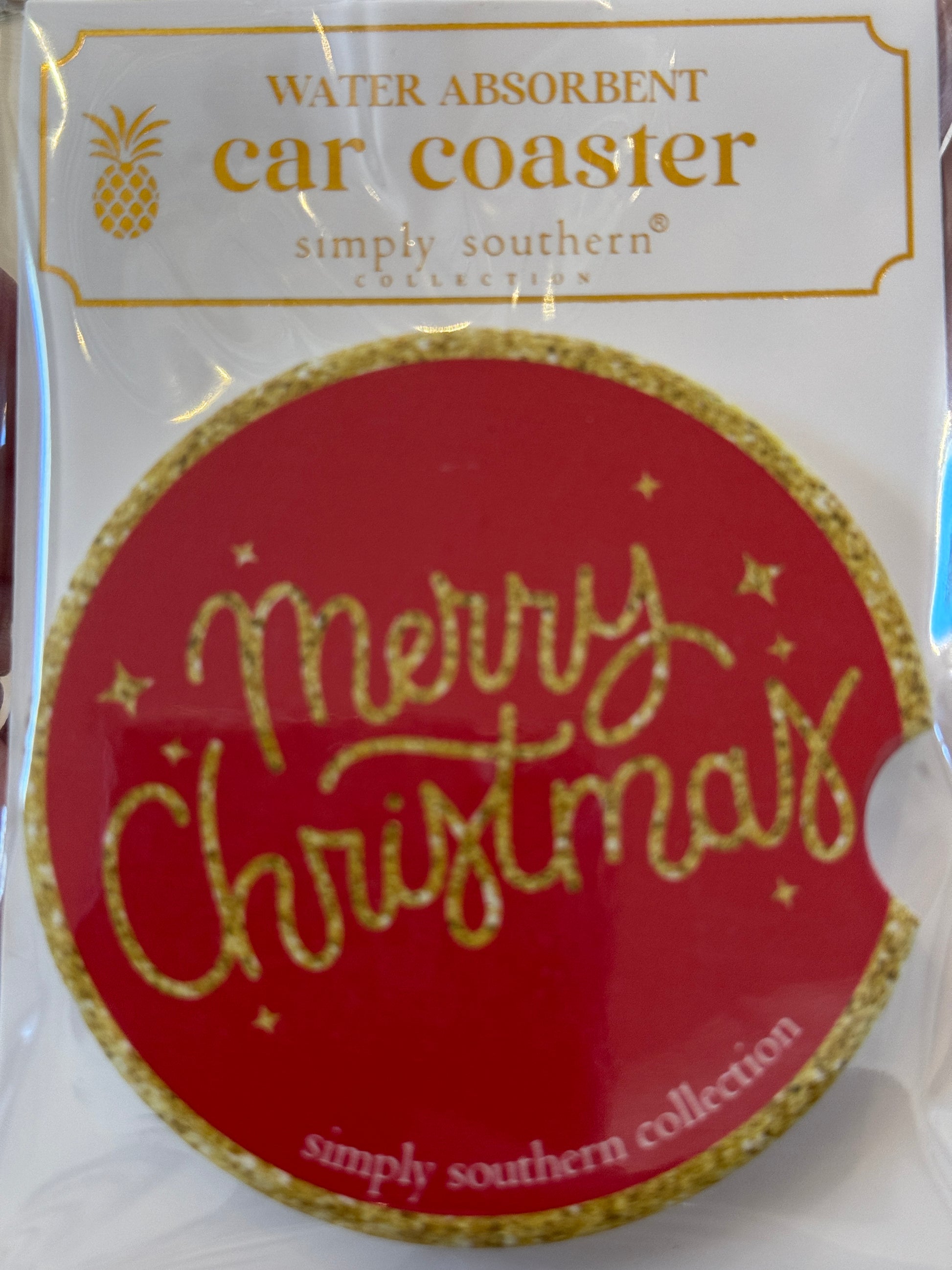Christmas Car Cup Coaster - Best & Co. Boutique