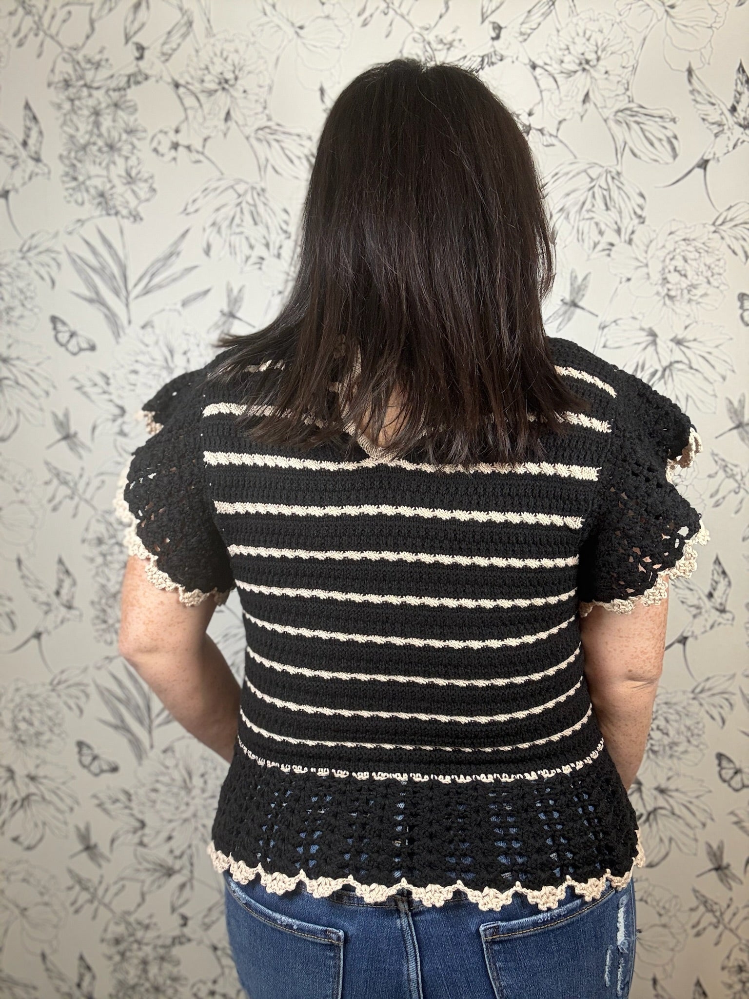 Chic & Classic Stripe Sweater Top - Best & Co. Boutique