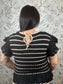 Chic & Classic Stripe Sweater Top - Best & Co. Boutique