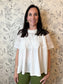 Sheer Delight Mesh Applique Top