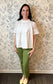 Sheer Delight Mesh Applique Top