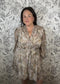 Snake print mini dress ELAN