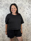 Sideline Staple Tee Black - Best & Co. Boutique