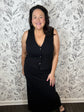 Noelle Jersey Top | Black
