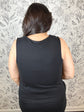 Noelle Jersey Top | Black