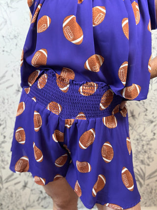 Tailgate Touchdown Shorts - Best & Co. Boutique