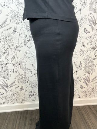 Gail Midi Skirt | Black