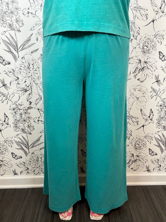 green jersey wide leg scout pant Z SUPPLY