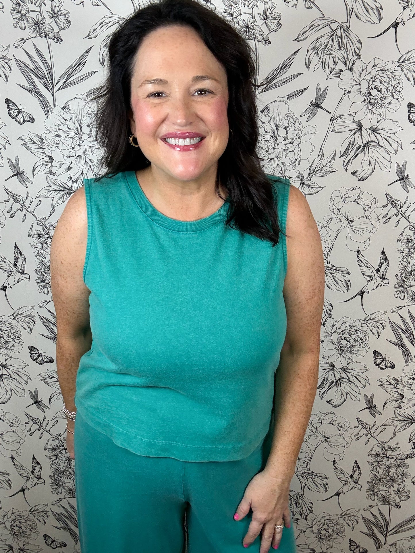 Sloane Jersey Tank | La Palma