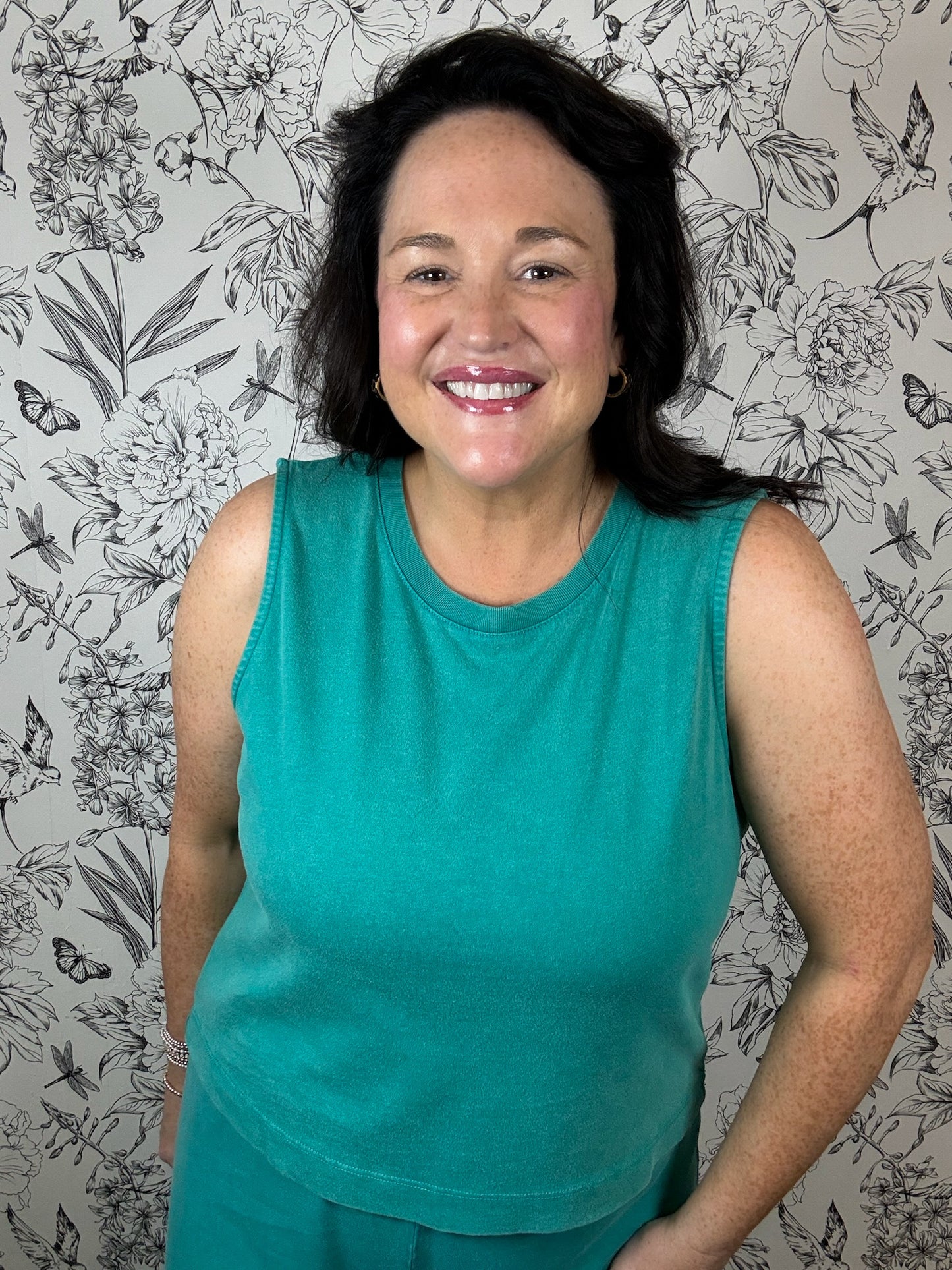 Sloane Jersey Tank | La Palma