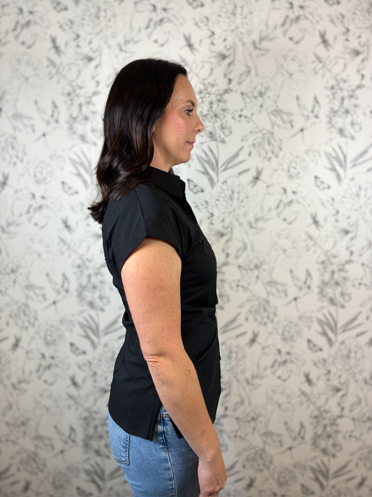 Moonlit Twist Top - Best & Co. Boutique
