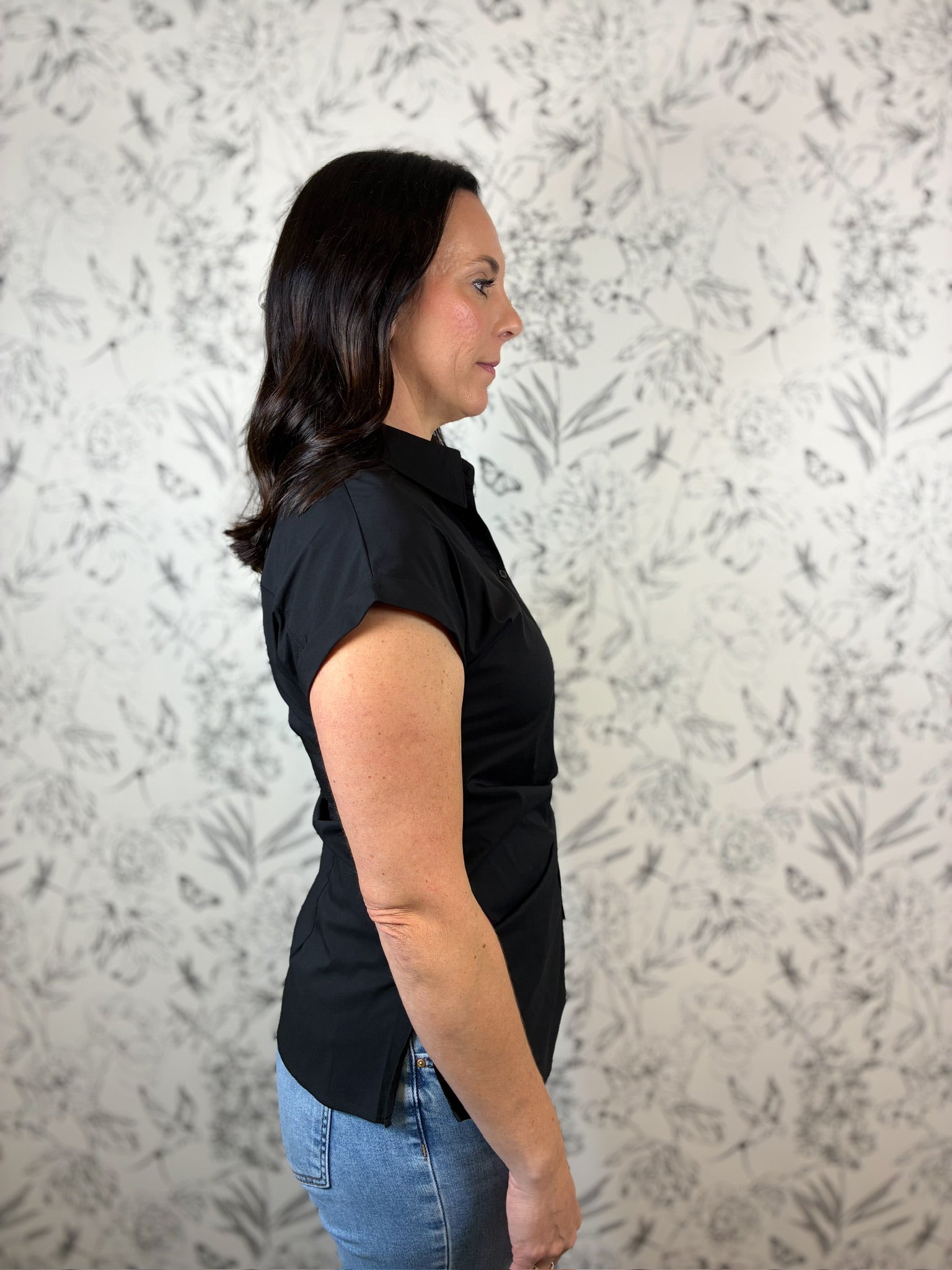 Moonlit Twist Top - Best & Co. Boutique