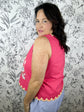 Sunset Scalloped Embroidered Tank