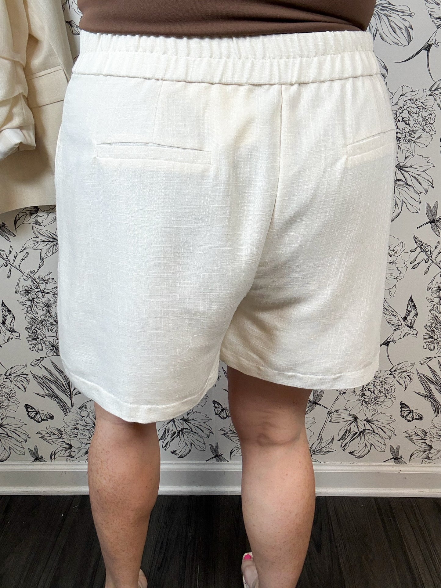 Clean Slate Linen Shorts