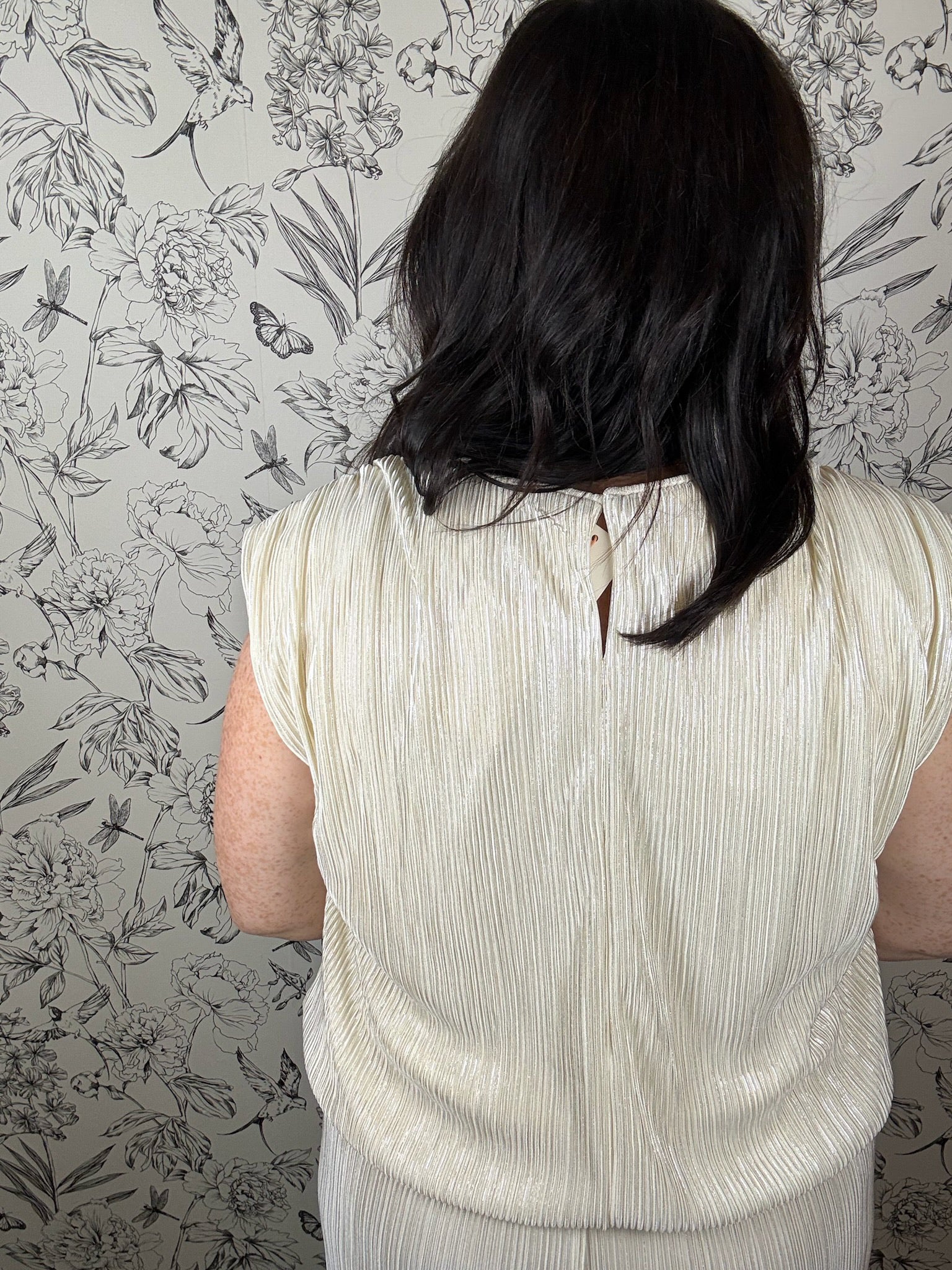 Ivory Hour Bubble Blouse - Best & Co. Boutique