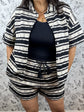 Arezzo Striped Short