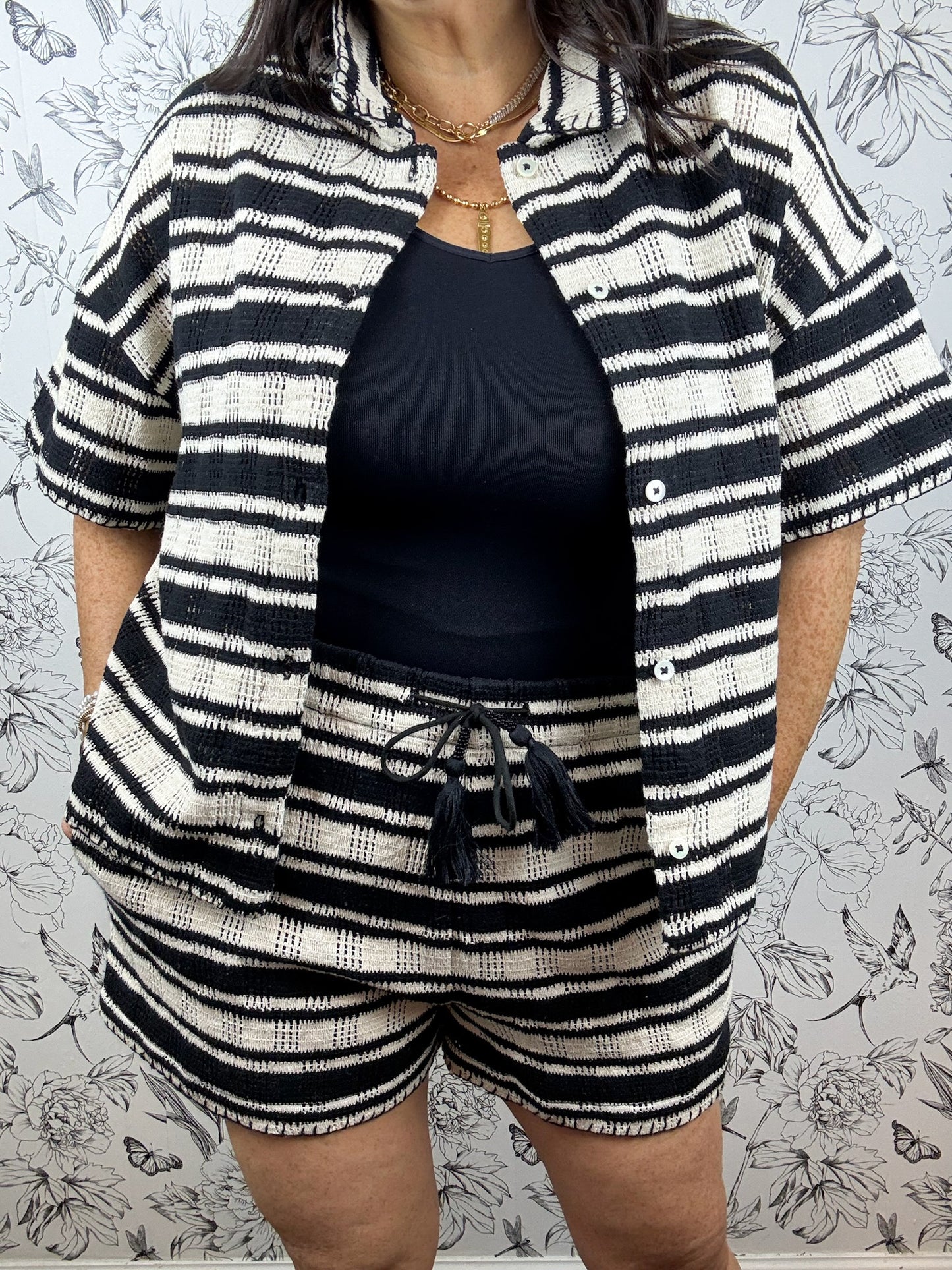 Arezzo Striped Short
