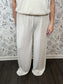 ivory metallic trouser SKIES ARE BLUE