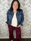 Merlot Moment Suede Trouser