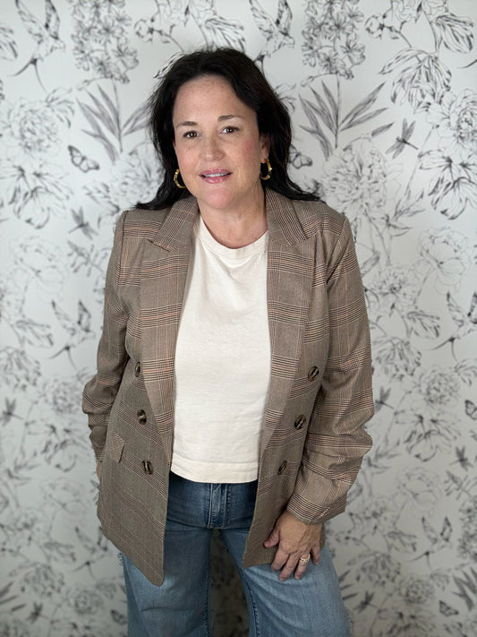 Windsor Houndstooth Blazer