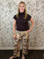 Cream Petal Trouser - Best & Co. Boutique