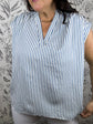 Low Tide Striped Blouse
