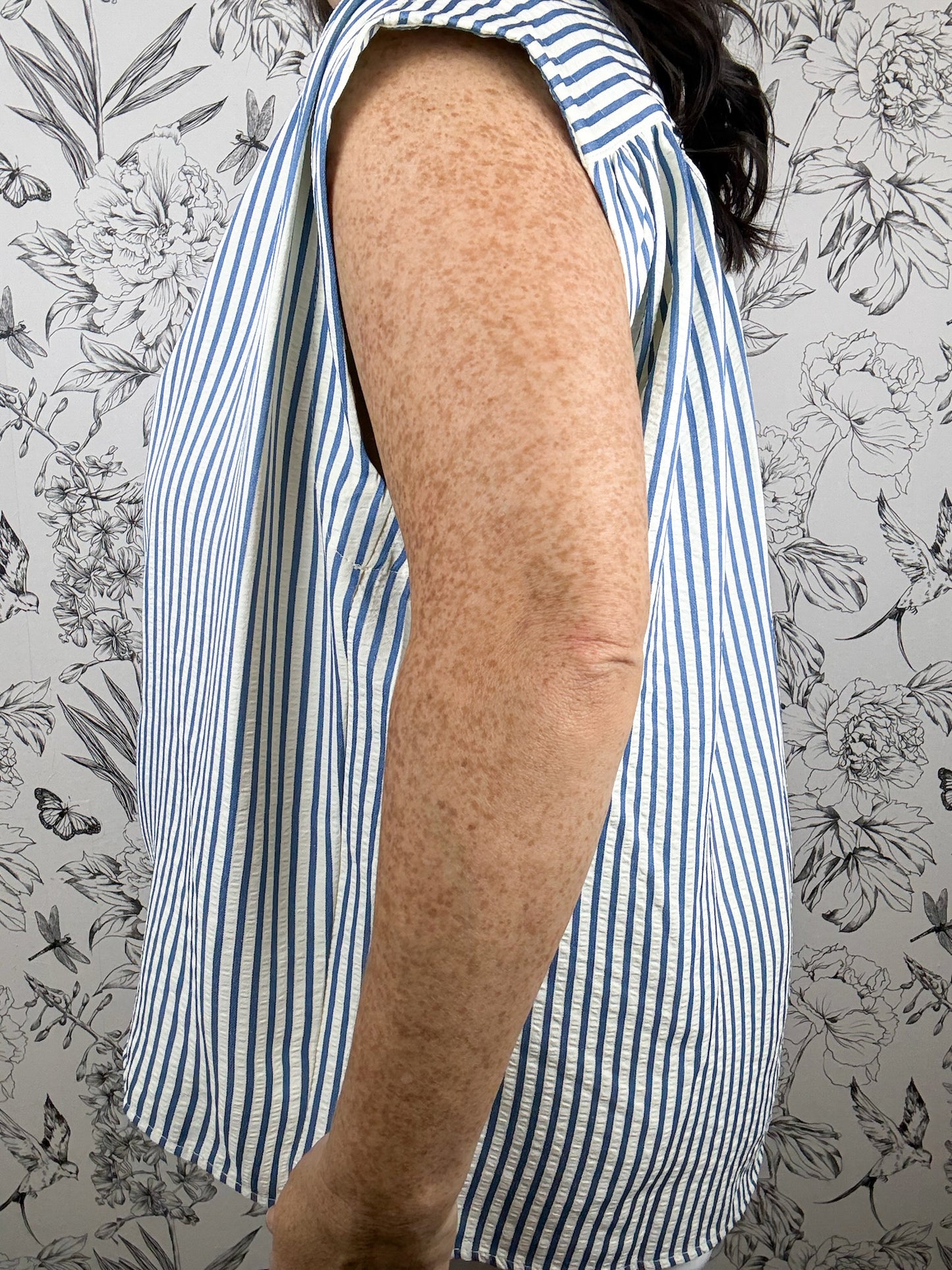 Low Tide Striped Blouse