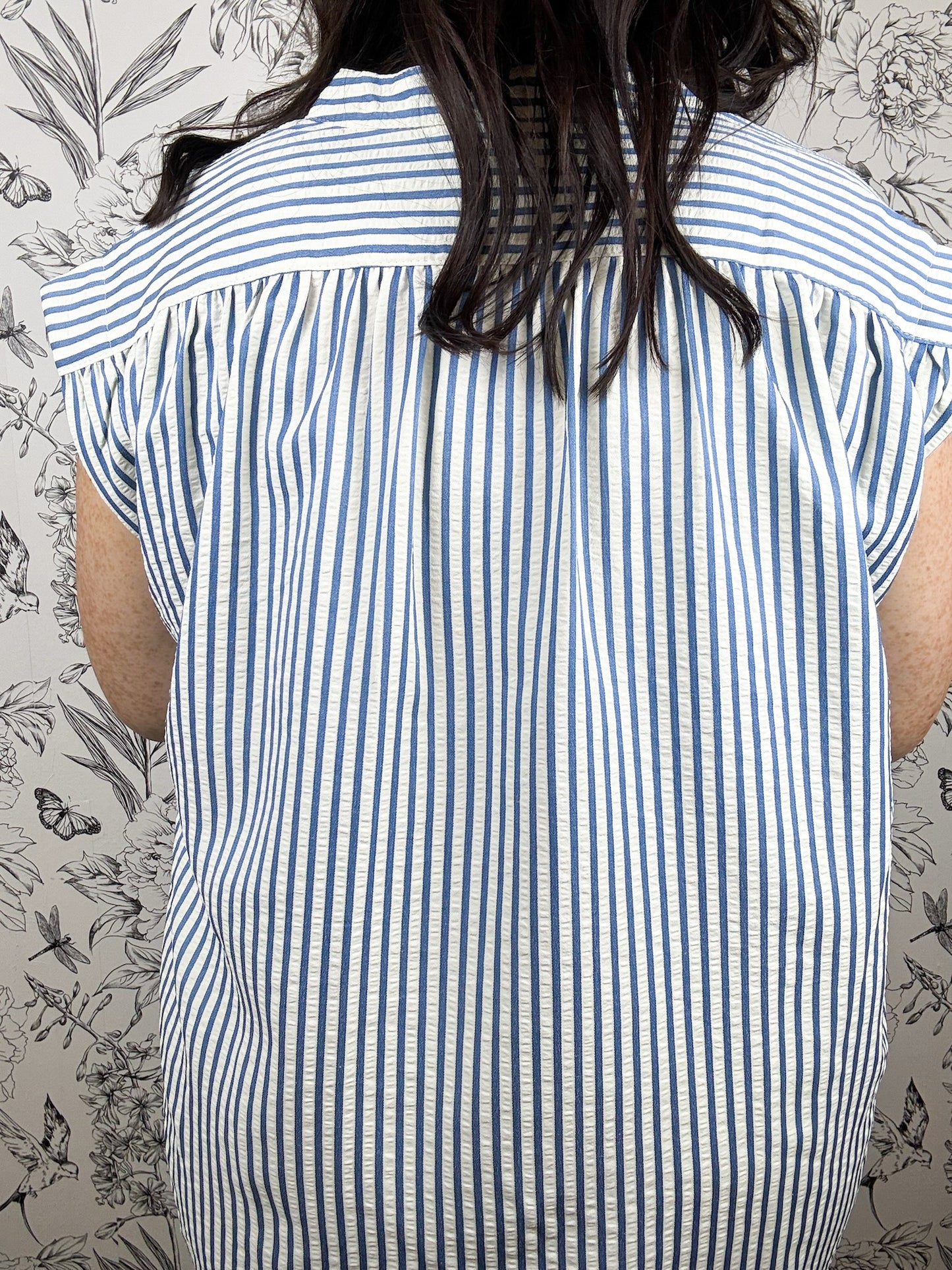 Low Tide Striped Blouse