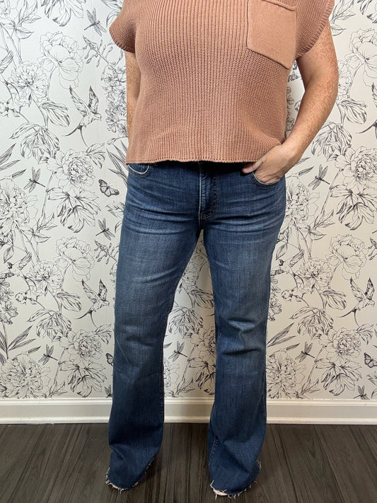 Stella High Rise Raw Hem - Best & Co. Boutique