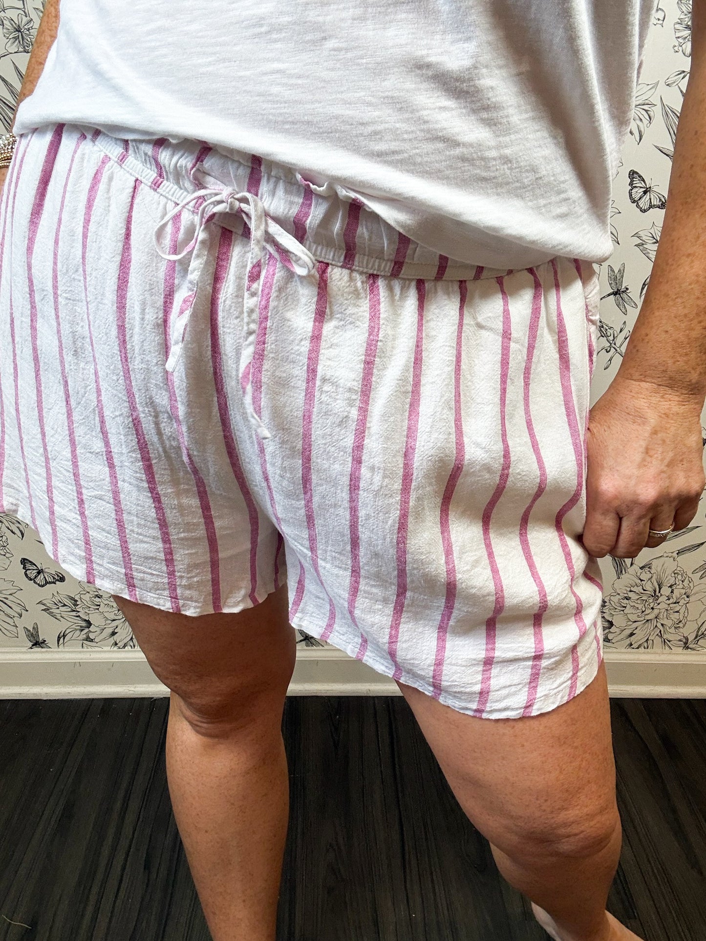 The Perfect Linen Short | Rose