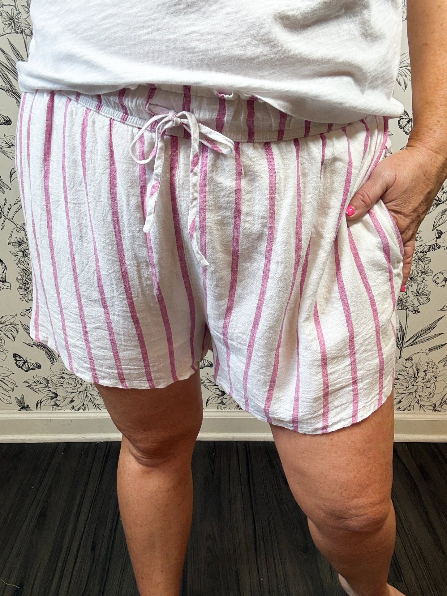 The Perfect Linen Short | Rose