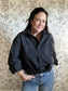 The Beatrice Blk Poplin - Best & Co. Boutique