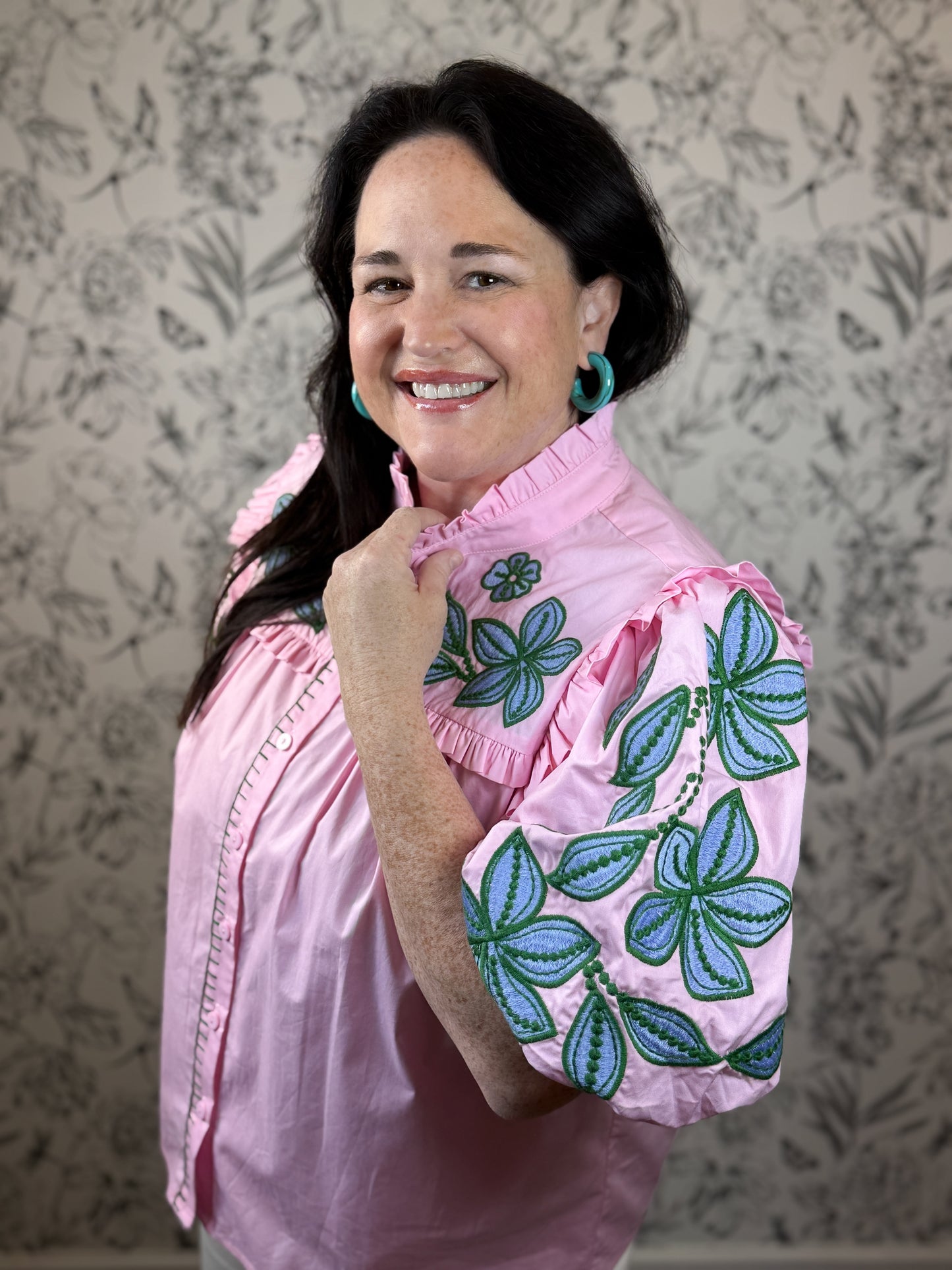 Hibiscus Bloom Top