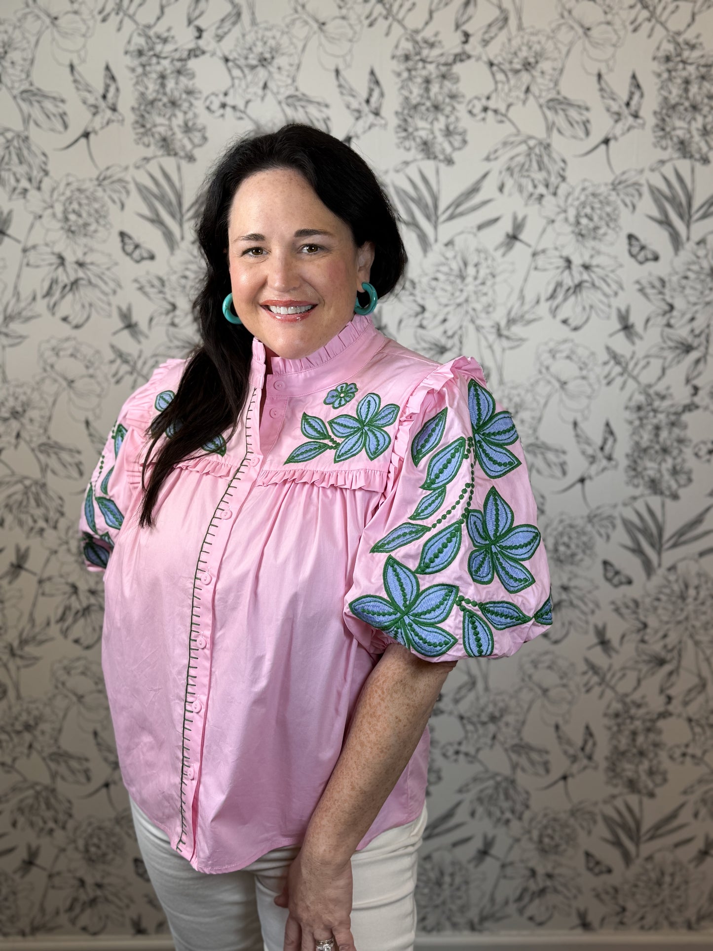 Hibiscus Bloom Top