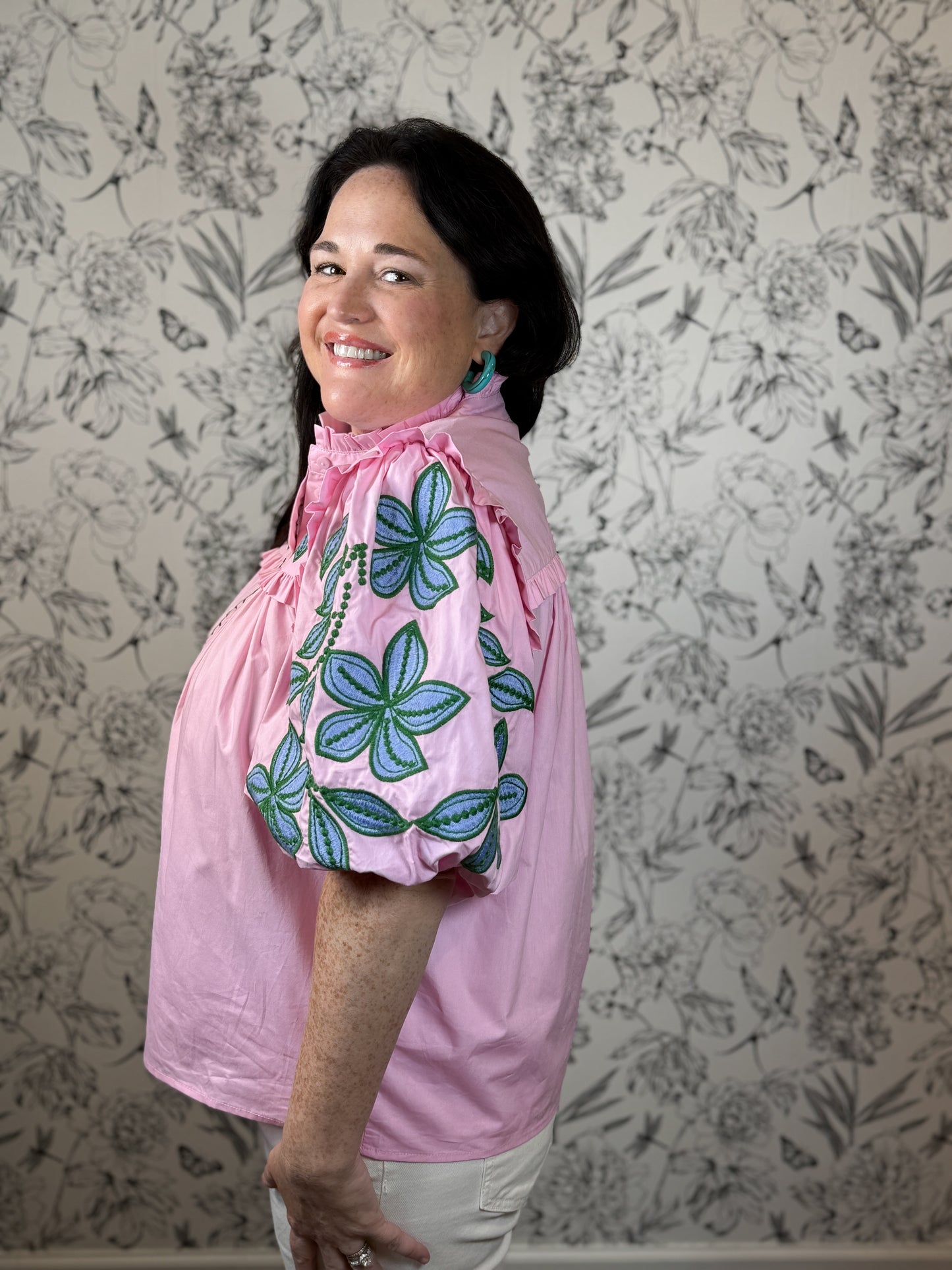 Hibiscus Bloom Top