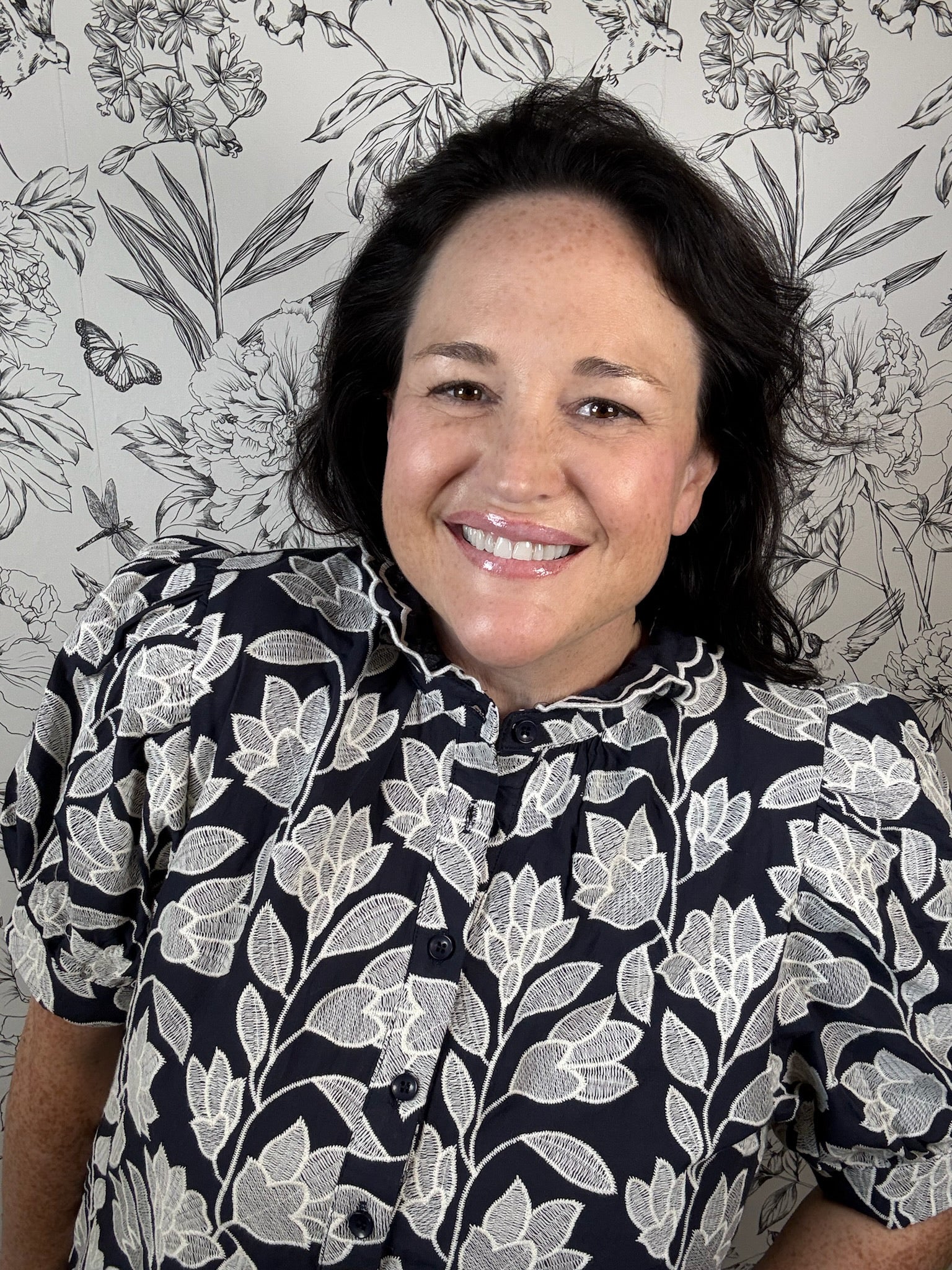 Pen & Ink Blouse - Best & Co. Boutique