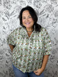 Garden Grace Ruffle Blouse