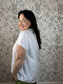 White Poplin Top
