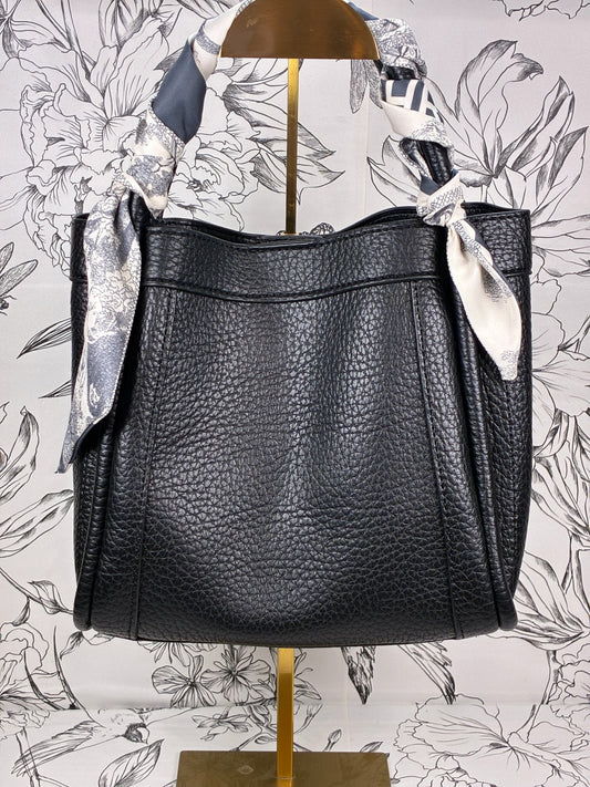Honey Square Satchel Black