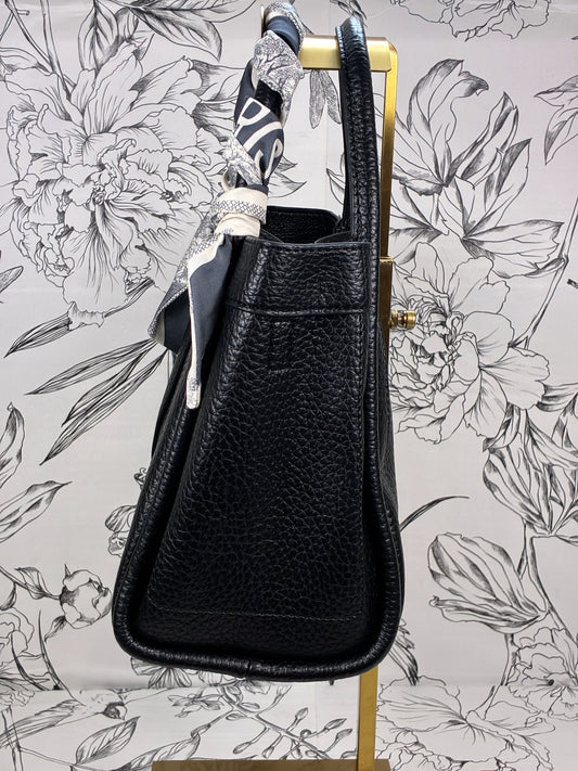 Honey Square Satchel Black