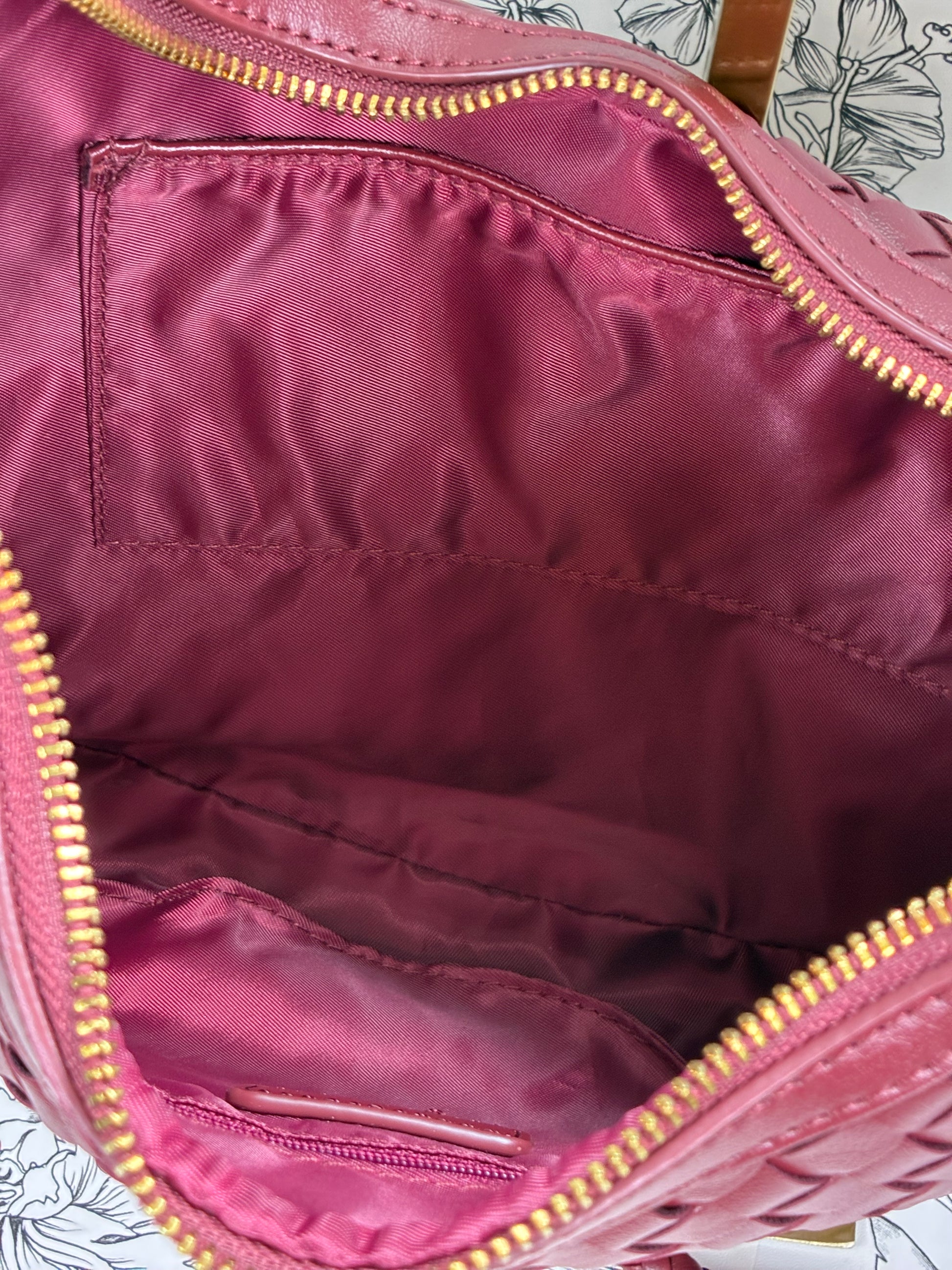 Cressida Woven Burgundy - Best & Co. Boutique