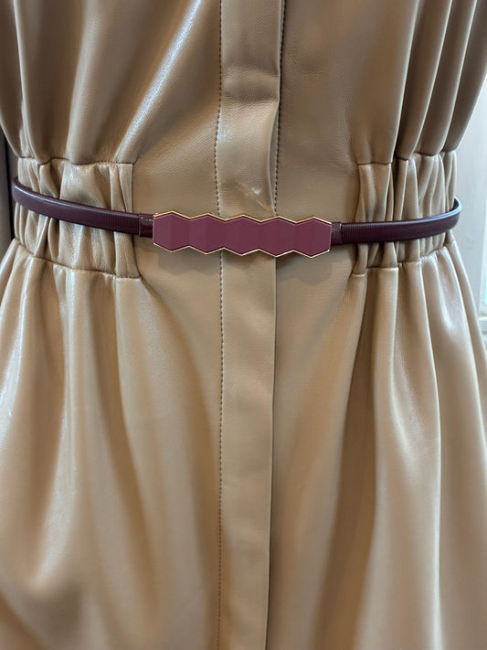 Slinky Belt Burgundy - Best & Co. Boutique