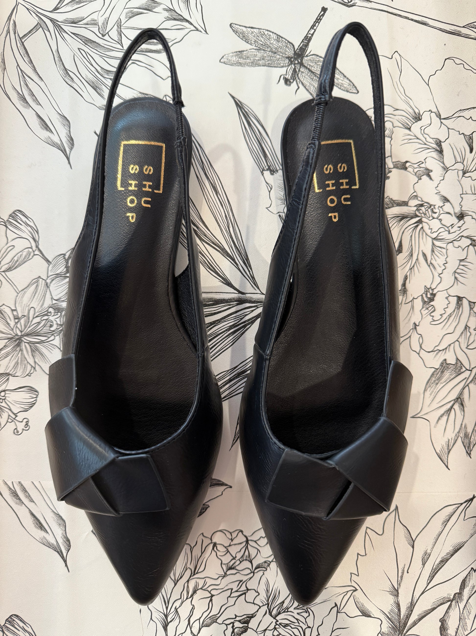 Audrey Slingback in Black - Best & Co. Boutique