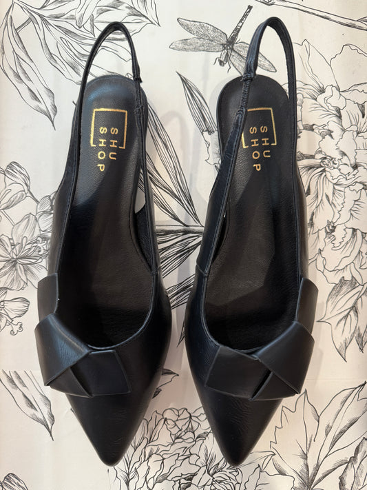 Audrey Slingback in Black - Best & Co. Boutique